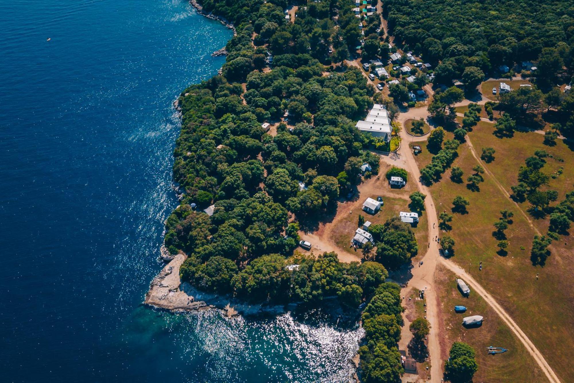 Maistra Camping Koversada Uncovered Naturist Pitches ヴルサル エクステリア 写真